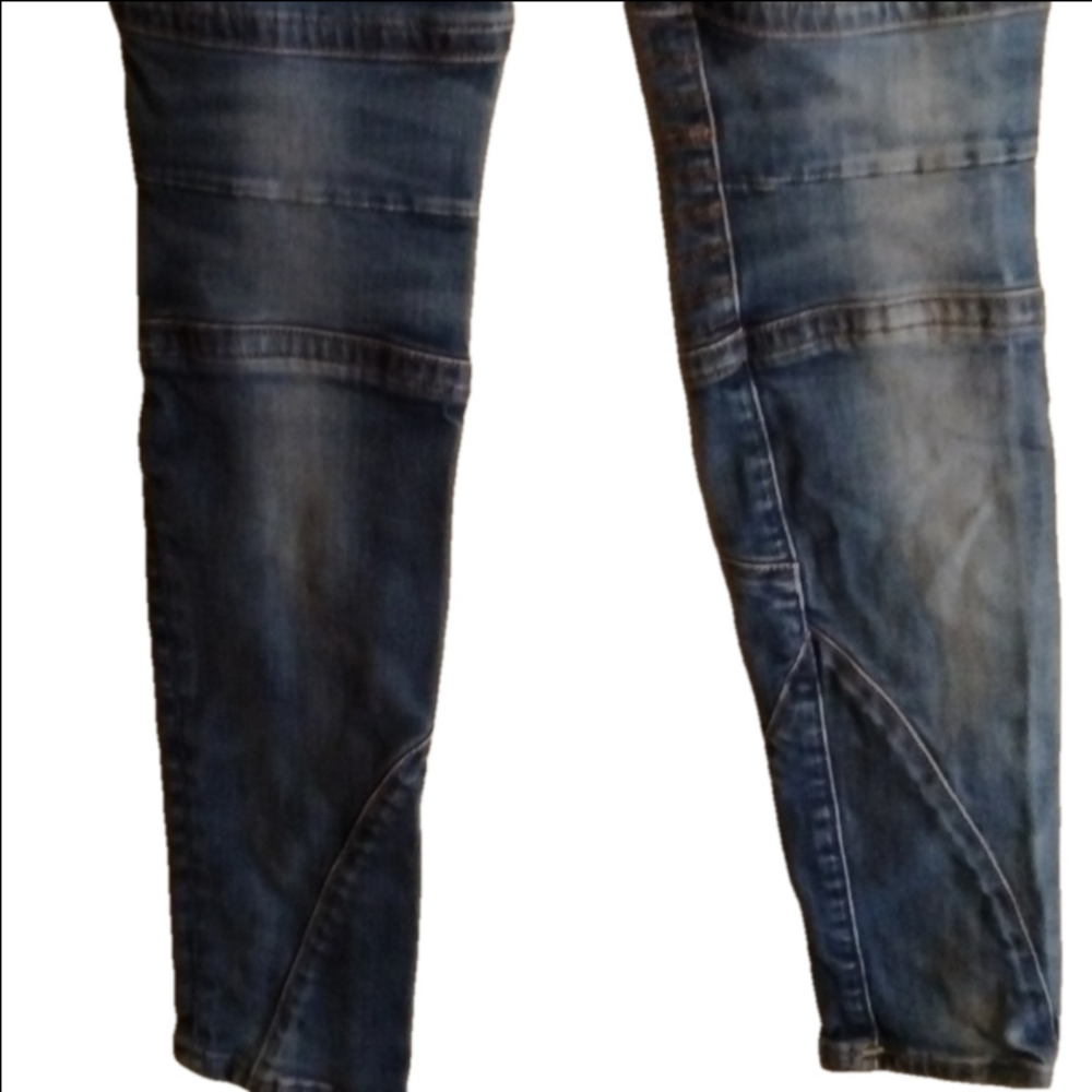 True Religion Halle mid rise super skinny Moto jeans. Size 27. - Picture 7 of 15